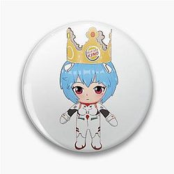 Rei Ayanami Plush - Neon Genesis Evangelion Pin