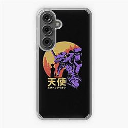 Néon Genesis Evangelion Retro Vintage Samsung Galaxy Soft Case