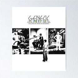 Genesis - The Lamb Lies Down op Broadway Poster