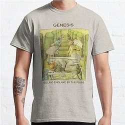 Genesis - Vendre l'Angleterre par le T-shirt classique de la livre