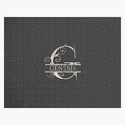 Genesis Name - Wood Style  Monogram Letter G The Genesis Name Gift For Genesis  -Gift shirt Jigsaw Puzzle