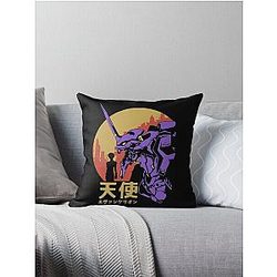 Néon Genesis Evangelion Retro Vintage Oreiller à lancer