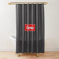 Genesis Étiquette - Cadeau pour femme Genesis -Don de chemise Rideau de douche