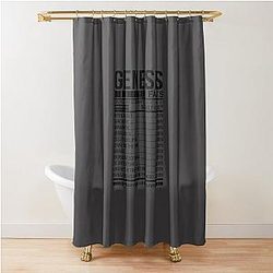 GÉNÉSIE Valeur nutritive -Don de chemise Rideau de douche
