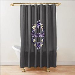 Jolie princesse Genesis Royal Crest -Don de chemise Rideau de douche