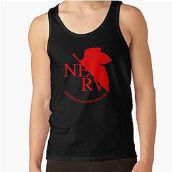 Nerv Logo, Neon Genesis Evangelion Tank Top