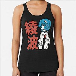 Neon Genesis Evangelion Retro Vintage Racerback Tank Top