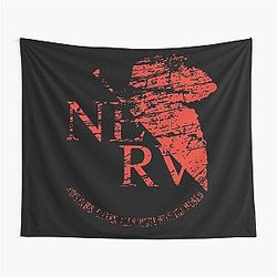 Vintag Nerv logo - Neon Genesis Evangelion Tapestry
