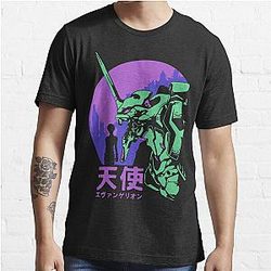 Neon Genesis Evangelion Retro Vintage Essential T-Shirt