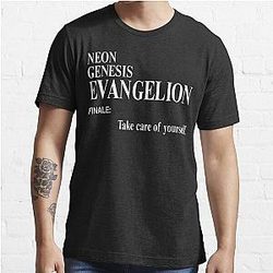 Neon Genesis Evangelie: Pas goed op jezelf. Essentiële T-shirt