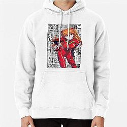 Asuka Langley Neon Genesis Evangelion Pullover Hoodie
