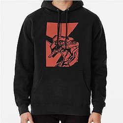 Neon Genesis Evangelion Retro Vintage Pullover Hoodie