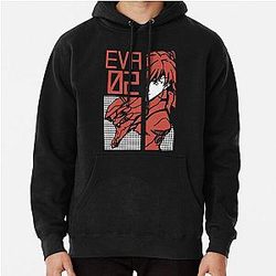 Neon Genesis Evangelion Retro Vintage Pullover Hoodie