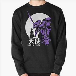 Néon Genesis Chemise Evangelion Retro Vintage Pullover