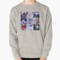 Neon Genesis Evangelie vaporwave esthetische Pullover Sweatshirt