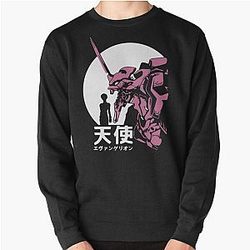 Néon Genesis Chemise Evangelion Retro Vintage Pullover