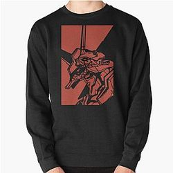 Neon Genesis Evangelion Retro Vintage Pullover Sweatshirt