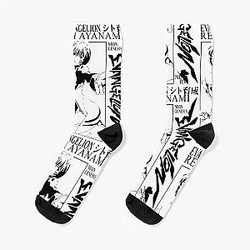 Rei Ayanami - Neon Genesis Evangelion Socks