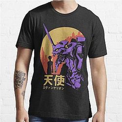 Néon Genesis T-shirt Evangelion Retro Vintage Essential
