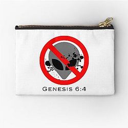 No Nephilim (Genesis 6:4) Zipper Pouch