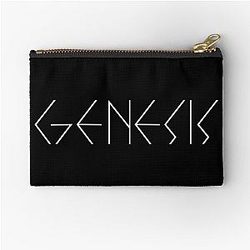 Genesis Logo 1970s Zipper Pouch