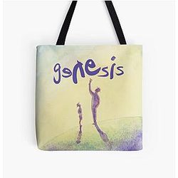 Genesis la bande tout sur imprimer sac de valise