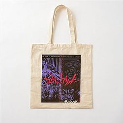 Néon Genesis evangelion cool anime design Cotton Tote Bag
