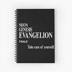 Néon Genesis Évangélienne Finale Livre de notes Spirale