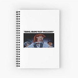 Neon Genesis Evangelion Soulja Boy Meme Spiral Notebook