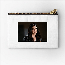 Red Carpet Queen Genevieve Padalecki Zipper Pouches
