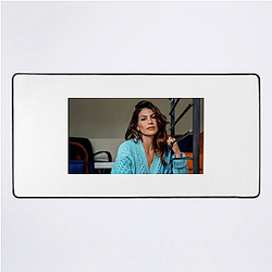 Silver Screen Goddess Genevieve Padalecki Mouse Pads