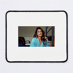 Silver Screen Goddess Genevieve Padalecki Mouse Pads