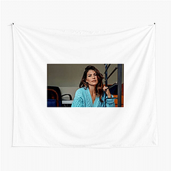 Silver Screen Goddess Genevieve Padalecki Tapestries
