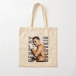 Gennady Golovkin Cotton Tote Bag