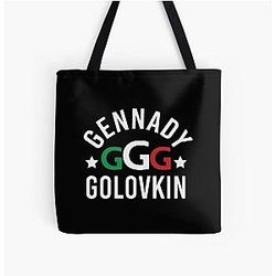 Gennady Golovkin All Over Print Tote Bag
