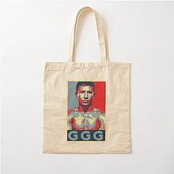 Gennady Golovkin Cotton Tote Bag