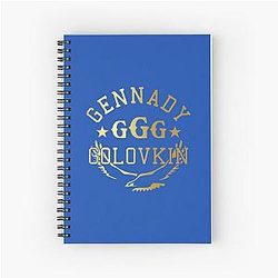 Sport Gennady Golovkin Boxing Spiral Notebook