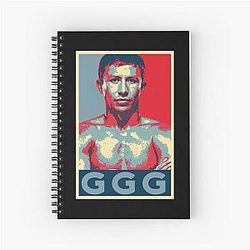 Gennady Golovkin Spiral Notebook