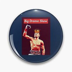 Gennady Golovkin Triple G Big Drama Show Pin
