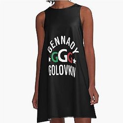 Gennady Golovkin A-Line Dress