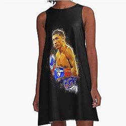 Gennady Golovkin Triple G A-Line Dress