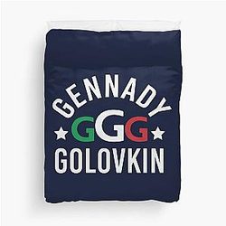 Gennady Golovkin Duvet Cover