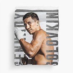 Gennady Golovkin Duvet Cover