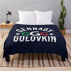 Gennady Golovkin Throw Blanket