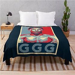 Gennady Golovkin Gifts Fans Throw Blanket
