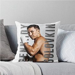 Gennady Golovkin Throw Pillow