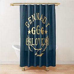 Sport Boxing Gennady Golovkin Shower Curtain