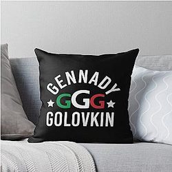 Gennady Golovkin Throw Pillow
