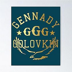 Sport Gennady Golovkin Boxing Poster