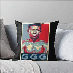 Gennady Golovkin Throw Pillow